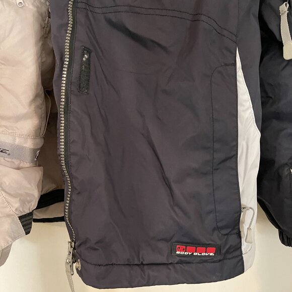 Body Glove Navy/Gray Reflective Ski Jacket Utility Design, Waterproof Unisex - Picture 7 of 13